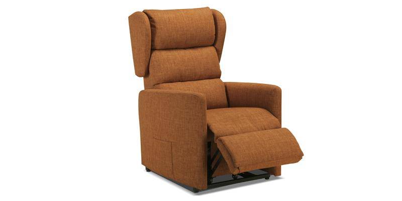 Poltrona relax elettrica, alzata lift e sistema roller, in microfibra antimacchia.
